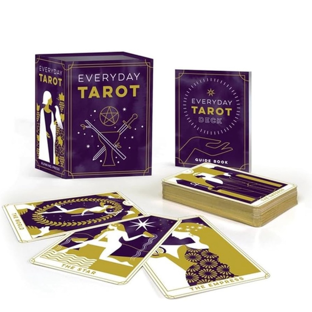Everyday Tarot Deck - Purple and Gold